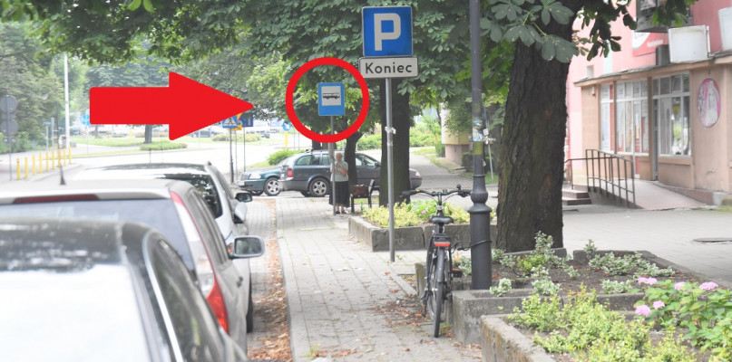 Przystanek na Al. Chopina utrudnia klientom dojazd do punktów handlowych i usługowych? Fot. Natalia Seklecka