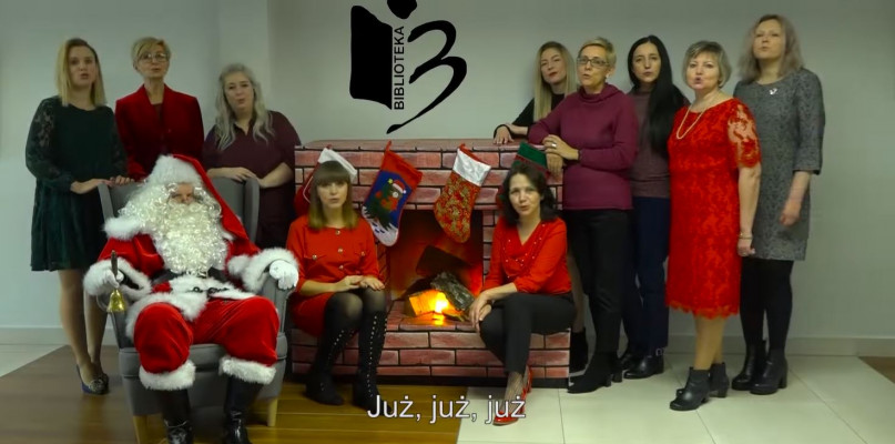 Zespół The Bibliokers nagrał świąteczną piosenkę. Fot. MBP Włocławek