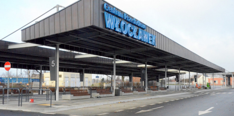 Centrum Przesiadkowe we Włocławku zacznie działać 19 stycznia. Fot. Grażyna Sobczak