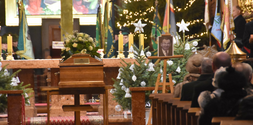 Msza pogrzebowa została odprawiona w katedrze włocławskiej. Fot. Natalia Seklecka