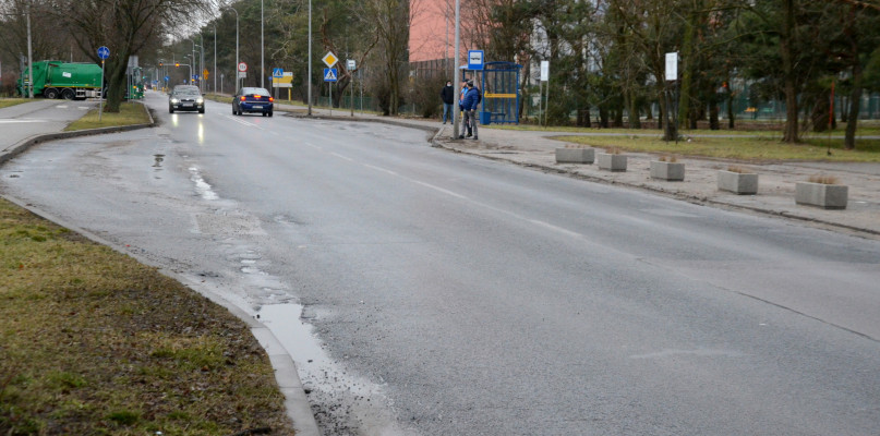 Prace na Wienieckiej mają zacząć się od zatok autobusowych. Fot. DD. 