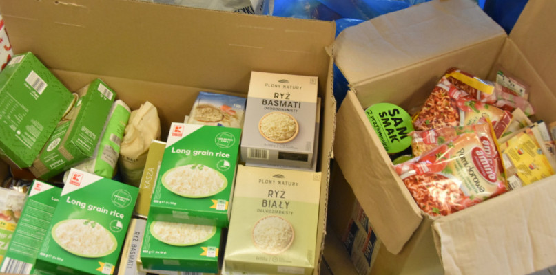 Włocławek: Wyznaczono osiedlowe magazyny zbiórki rzeczy dla uchodźców z Ukrainy. Fot. Grażyna Sobczak