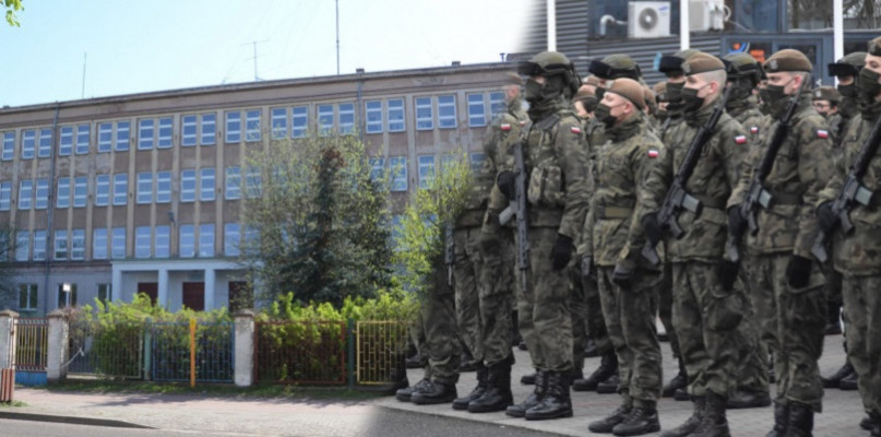 Budynek przy ul. Leśnej oficjalnie przekazano Wojskom Obrony Terytorialnej. Fot. DDwloclawek.pl