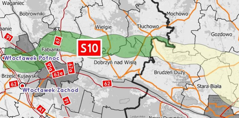 Trasa ma łączyć podwłocławski węzeł autostrady A1 z woj. mazowieckim. Fot. GDDKiA