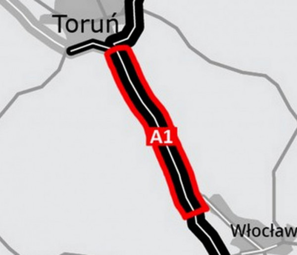 Poszerzą A1 między Włocławkiem a Toruniem. Stąd chcą wziąć kasę-51956