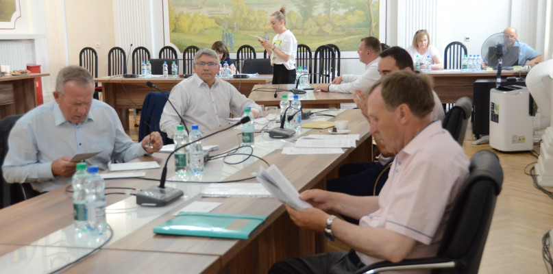 30 czerwca odbyła się XLIV sesja Rady Powiatu we Włocławku. Fot. Natalia Seklecka