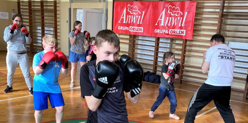 Anwil wspiera klub bokserski Start. Fot. WKB Start