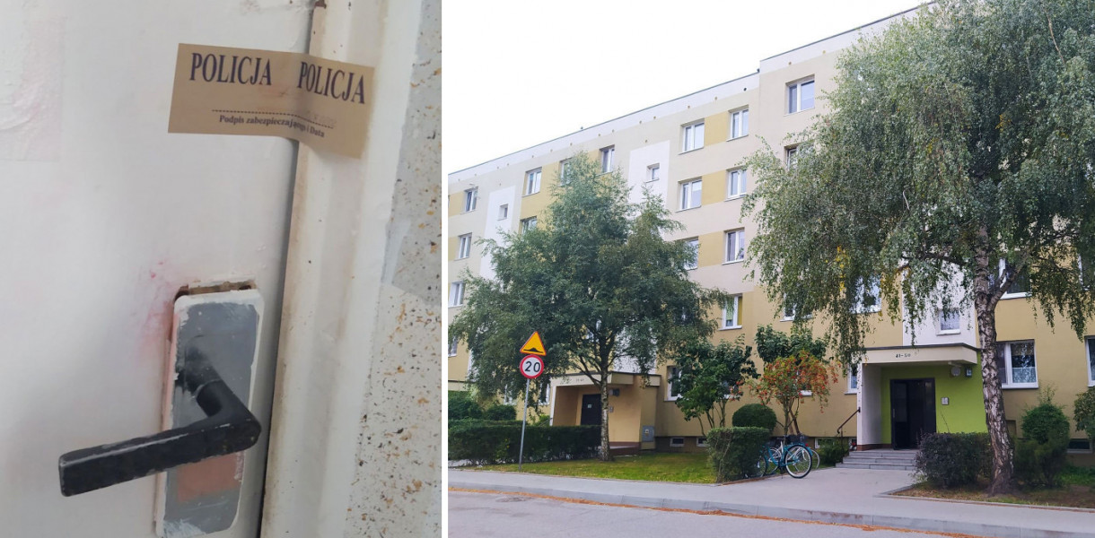 Do zabójstwa doszło w tym bloku w Aleksandrowie Kuj. Fot. DDTorun.pl