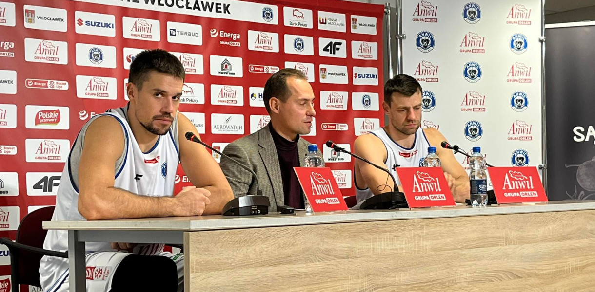 W drużynie 30-lecia znaleźli się dwaj obecni gracze Anwilu - Josip Sobin i Kamil Łączyński. Fot. Natalia Seklecka