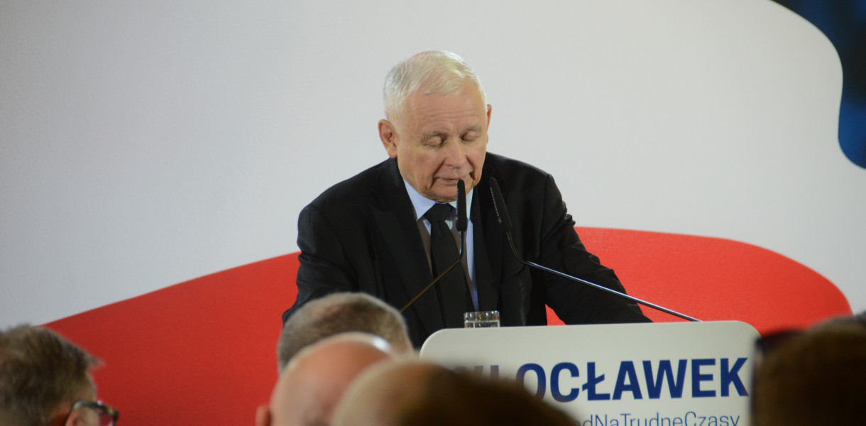 Kaczyński ukarany za słowa, które powiedział we Włocławku. Fot. Kamil Kazimierczyk.