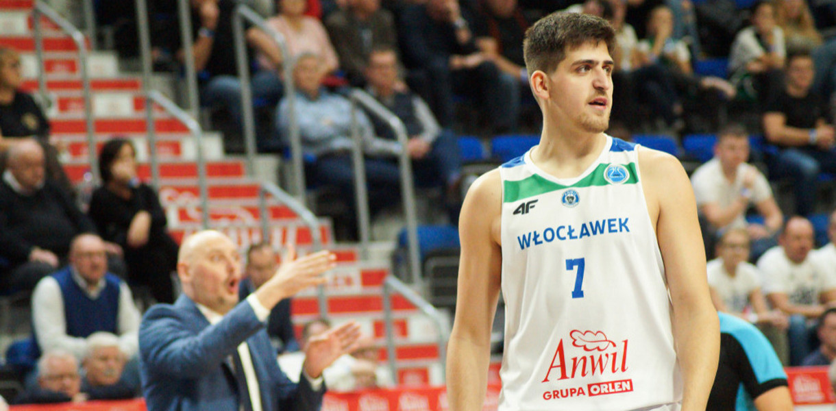 Daniel Dawdo to jedyny zawodnik głównego składu Anwilu, który zagra w drużynie 3x3. Fot. Natalia Seklecka