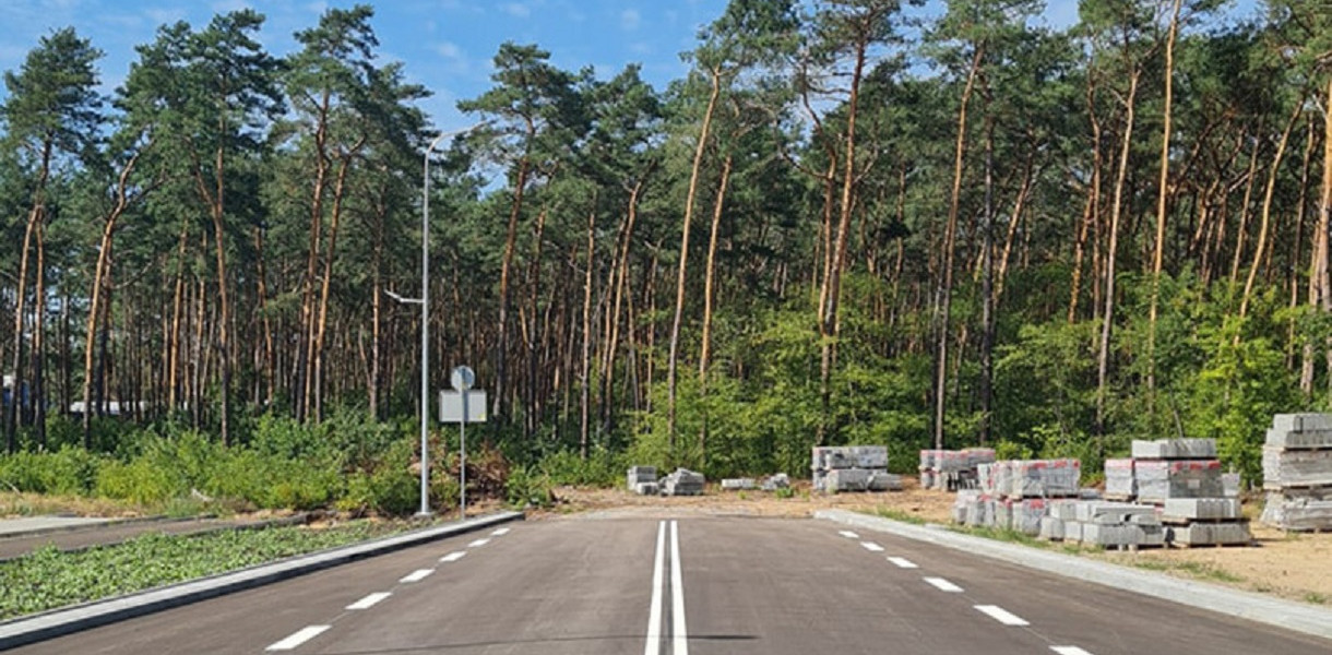Nie rozpoczęła się jeszcze wycinka lasu pod budowę alternatywy dla al. Jana Pawła II. Fot. Facebook/Krzysztof Kukucki