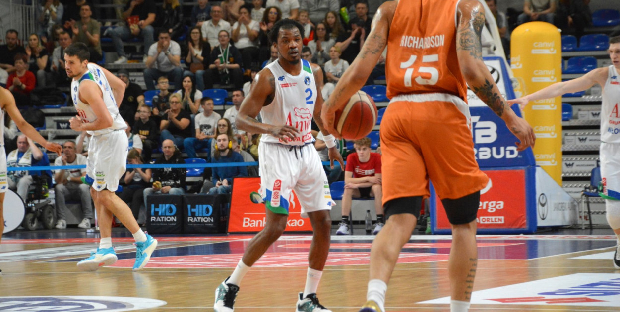 Anwil zmierzył się z przeciwnikami z Gliwic. Fot. Kamil Kazimierczyk.