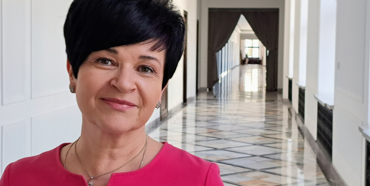 Poseł Joanna Borowiak. Fot. Biuro Poselskie. 