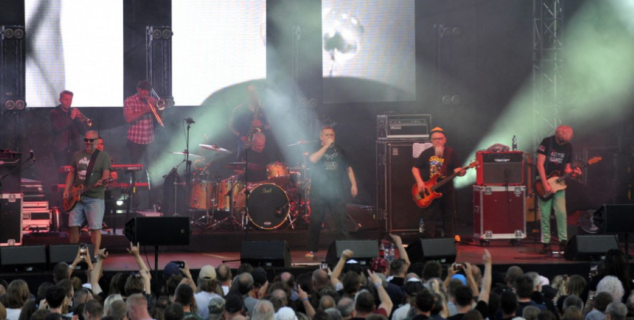 Koncert zespołu Kult na Dniach Włocławka 2023. Fot. Marcin Jaworski.