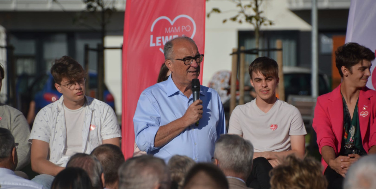Czarzasty i spółka na ul. Celulozowej we Włocławku. "To skandaliczne"