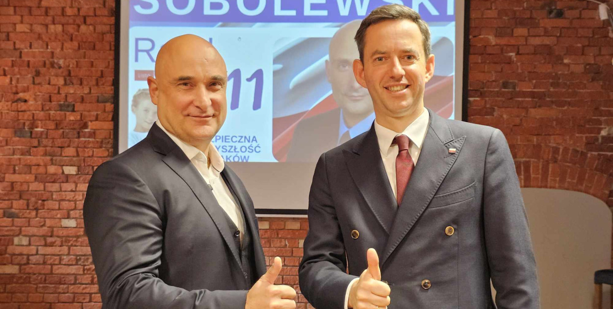 Sobolewski ogolił się na wybory. Pokazał, że popiera go wiceminister