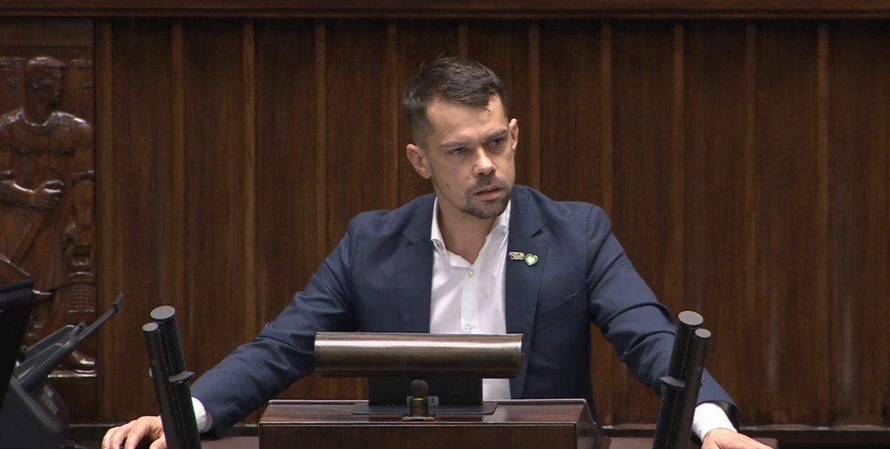 Michał Kołodziejczak. Fot. Sejm. 