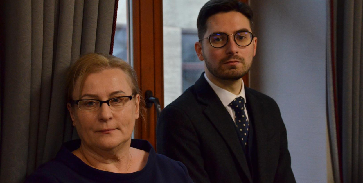 Barbara Moraczewska i Szymon Szymański. Fot. Kamil Kazimierczyk. 