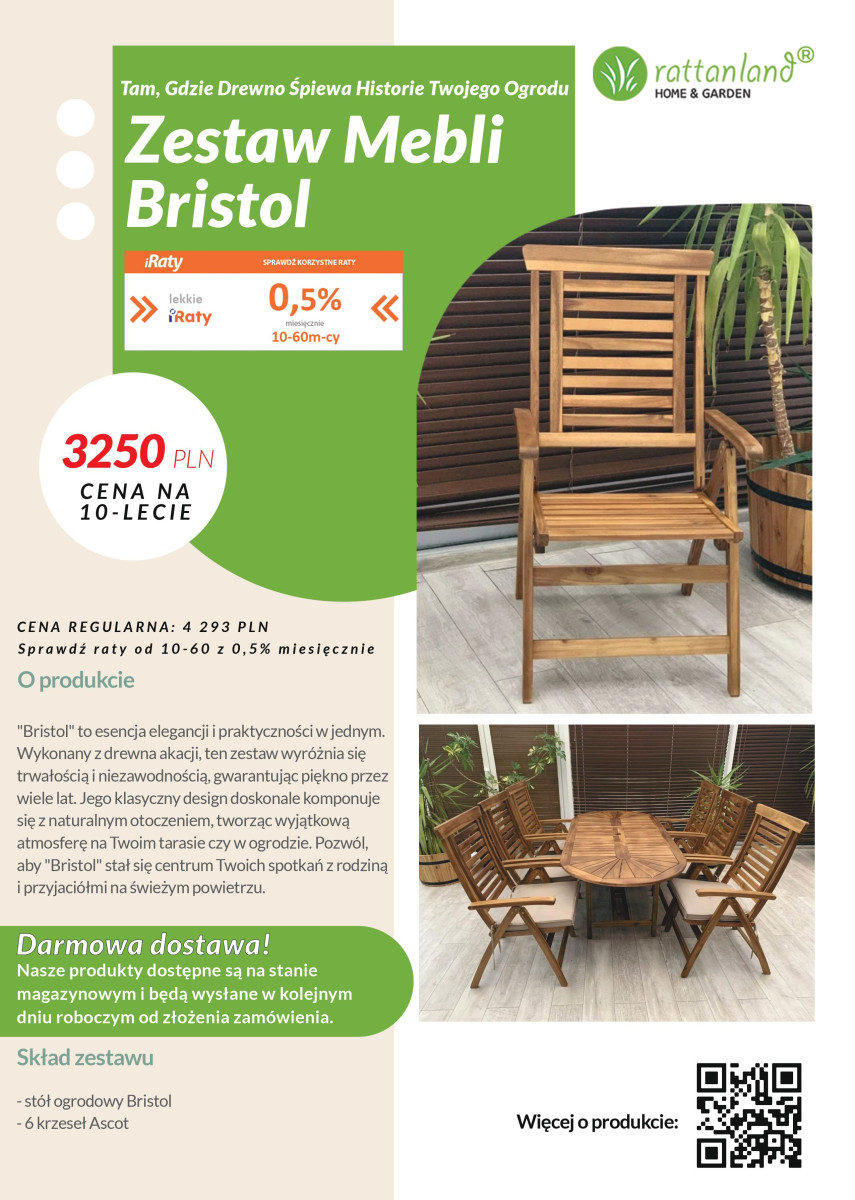 	promocje meble ogrodowe rattanland