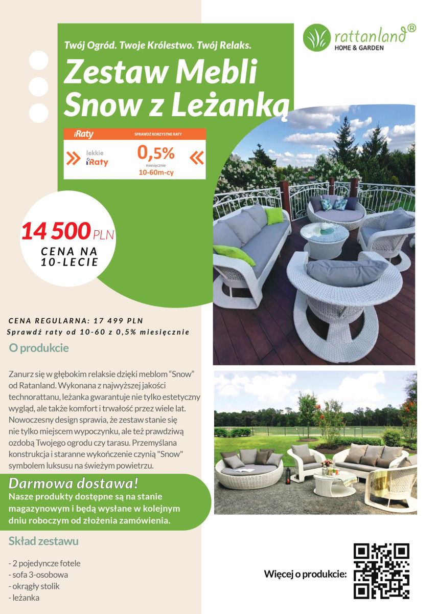 promocje meble ogrodowe rattanland