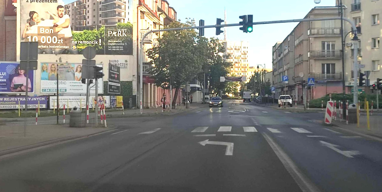 Prace obejmą skrzyżowanie ze Starodębską, Warszawską i Królewiecką. Fot. DD. 