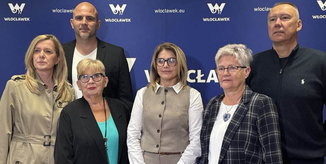 Radni Lewicy: Marlena Korpalska, Wanda Muszalik, Joanna Hofman Kupisz, Elżbieta Rutkowska, Szymon Szewczyk, Igor Griszczuk. Fot. DD. 