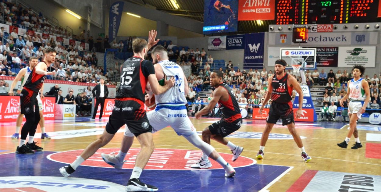 Anwil Włocławek vs. Czarni Słupsk w marcu 2023 Fot. Archiwum