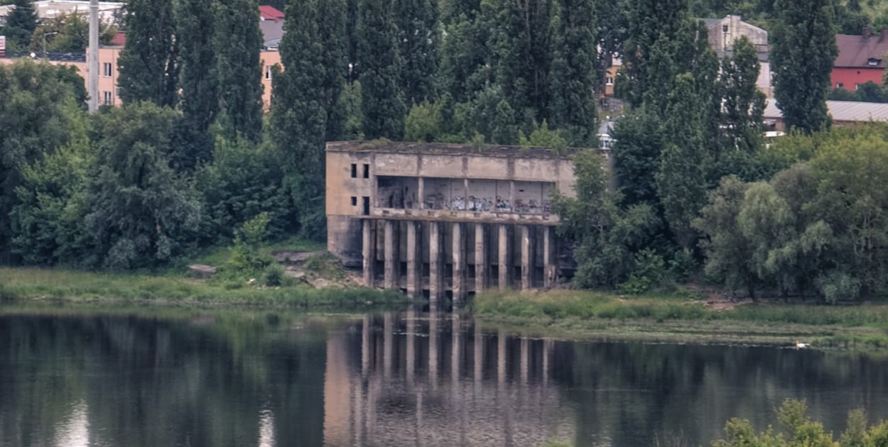 Siedzibą SZKUTNI będzie zrewitalizowany budynek dawnej przepompowni Fabryki Celulozy. Fot. Monika Lewandowska. 