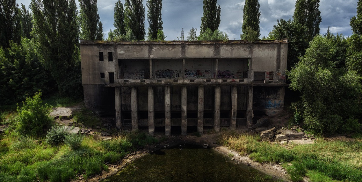 Nowe centrum kulturalne ma powstać w miejscu dawnej przepompowni Fabryki Celulozy Fot. Wojciech Balczewski