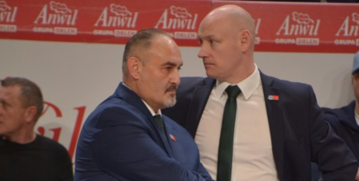Grzegorz Kożan z byłym trenerem Selczukiem Ernakiem. Archiwum DD. 