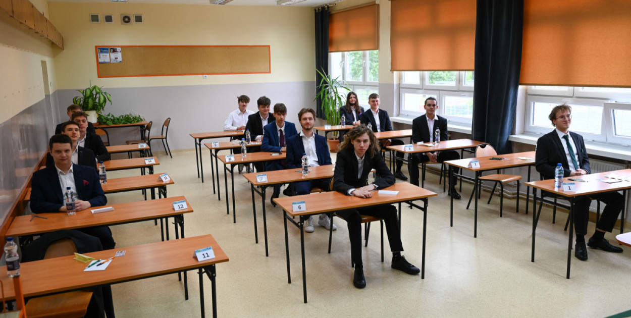 Matura w Elektryku. Archiwum DD. 