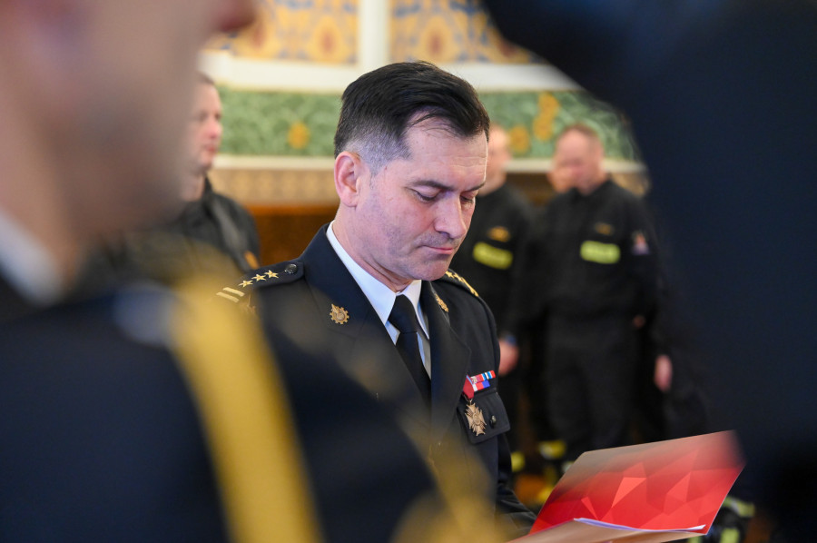 Nowy komendant PSP Włocławek - st. bryg. Grzegorz Sadowski Fot. Archiwum