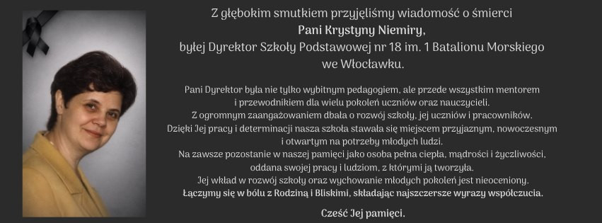 Fot. Szkoła Podstawowa nr 18 im. Batalionu Morskiego we Włocławku