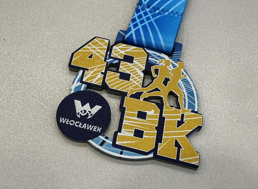 Tak wygląda medal za udział w 43. Biegu Kujawiaka Fot. DD
