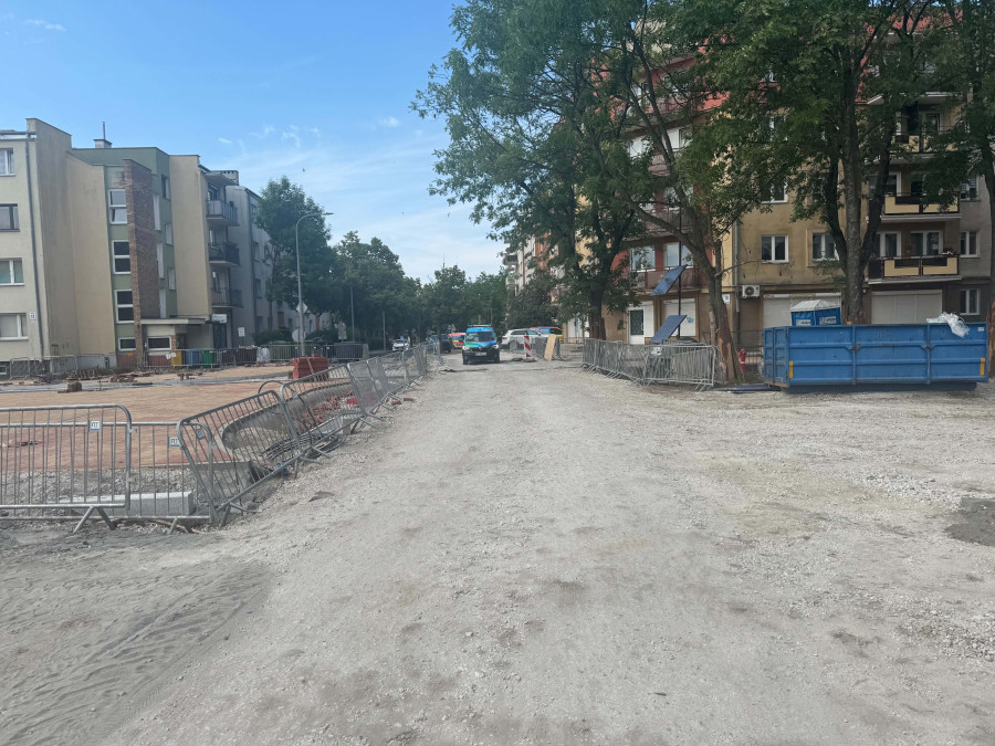 Skrzyżowanie Jagiellońskiej z Chmielną. Fot. DD.