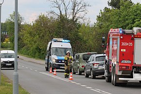 Zderzenie trzech samochodów osobowych w Nowej Wsi-20538