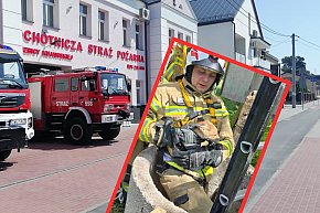 Lis uratowany przez druhów z Izbicy Kujawskiej-20652