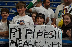 Kibice na rewanżowym meczu Anwil Włocławek vs. Trefl Sopot-20773