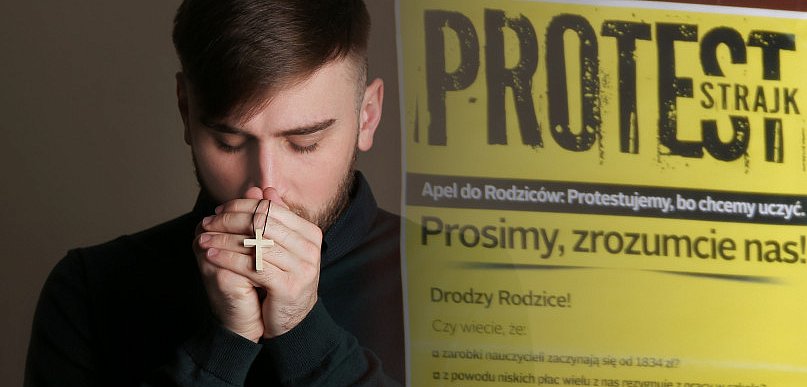 Katecheci też strajkują? Kuria im tego nie zabroniła
