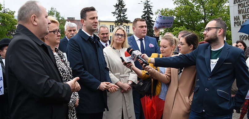 Szef PSL we Włocławku. "Polska stała się lokajem w przedpokoju"
