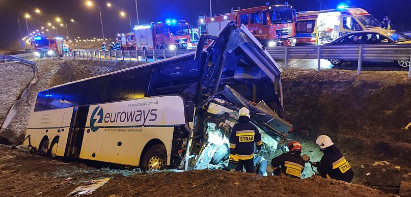 Tragiczny wypadek autobusu! "Już drugi w tym samym miejscu"