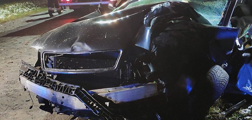 Najpierw picie, a później szpital. Kierowca audi ciężko ranny