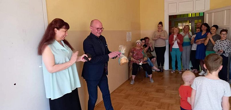 Prezydent odwiedził uchodźców. Razem świętowali prawosławną Wielkanoc