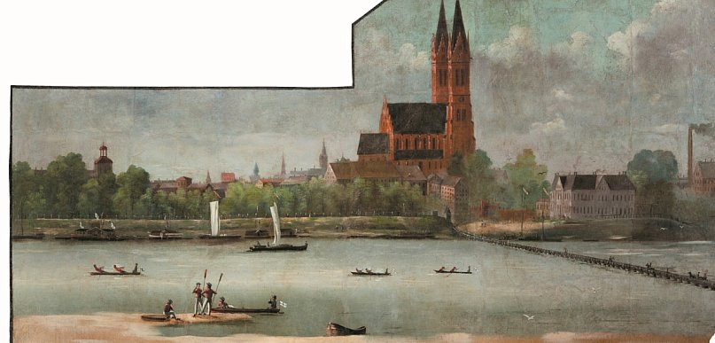 Historia miasta na malowidle ważącym setki kilogramów. To unikat!
