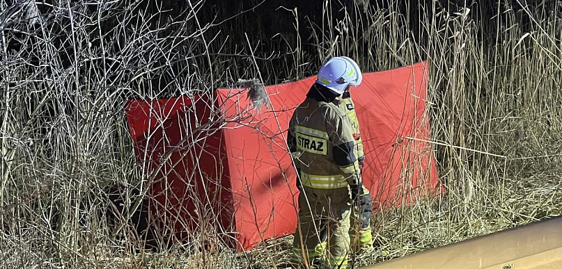Tragiczny finał poszukiwań 68-latka. Zwłoki mężczyzny leżały w przydrożnym stawie 