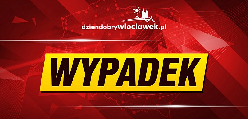 Kolizja na wyjeździe z Włocławka. Mogą tworzyć się korki