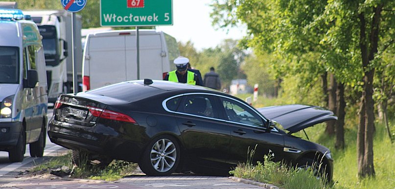 Zderzenie pod Włocławkiem. Sprawca z jaguara już ukarany