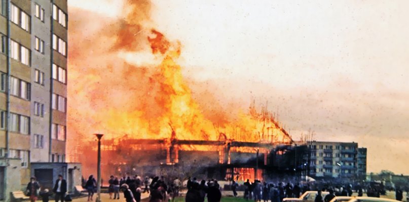 O pożarze sprzed 40 lat  mówi się we Włocławku do dziś. ARCHIWALNE ZDJĘCIA  - 65766