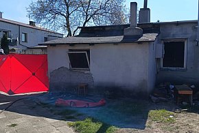 Pożar w Lubieniu Kujawskim. Nie żyje jedna osoba -66514